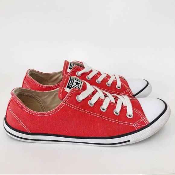 converse all star dainty red